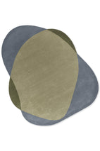 Brink & Campman Element Chad Grey Green 087704 Round Rug