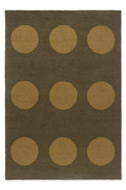 Brink & Campman Habitat Festival Dots Olive Green 495817 Outdoor Rug