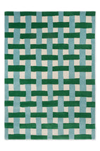 Sophie Robinson x Harlequin Basket Weave Emerald/Aquamarine 144107 Rug
