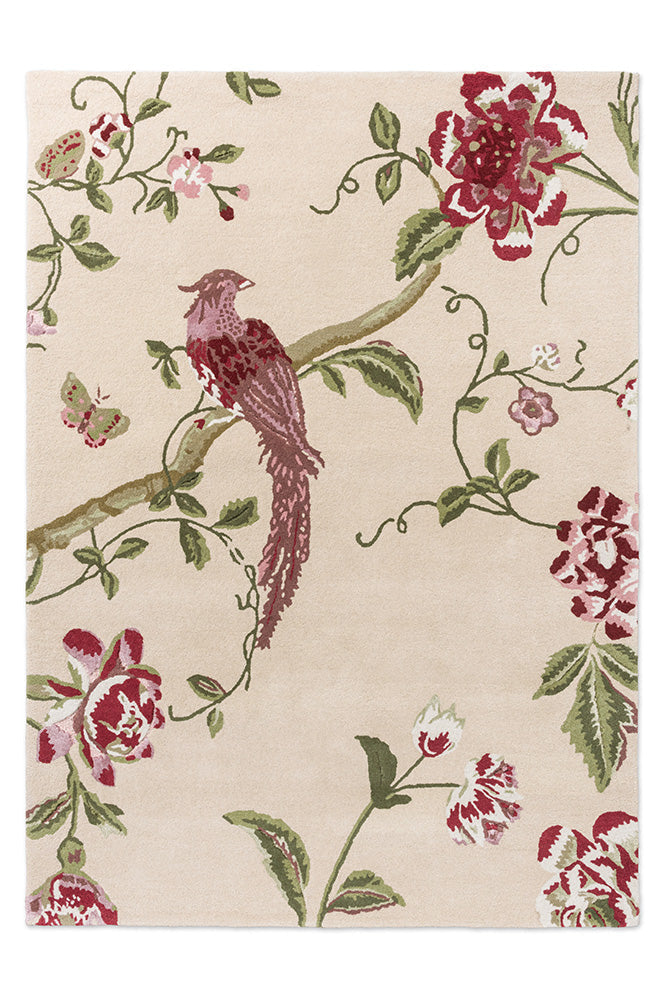 Laura Ashley Summer Palace Cranberry Grape 081200 Rug
