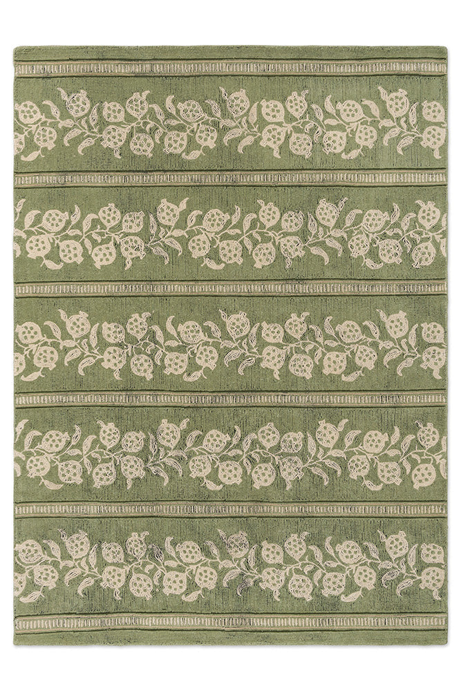 Sanderson Anaar Forest Green 148007 Rug