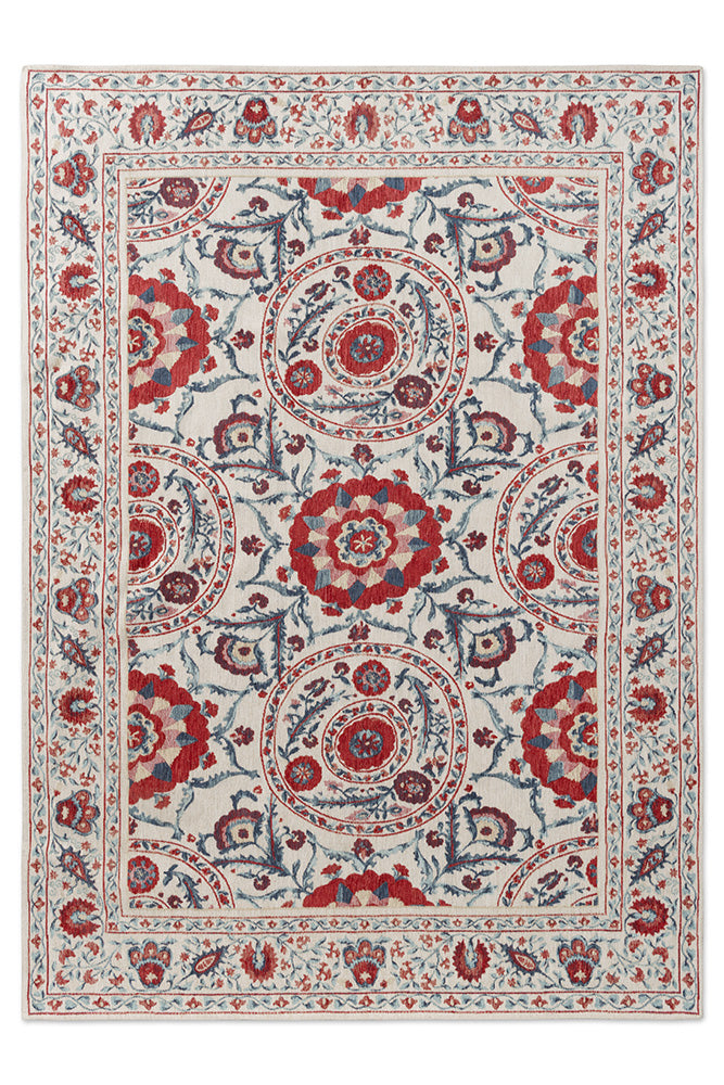 Sanderson Anthos Red - Indigo 148200 Rug