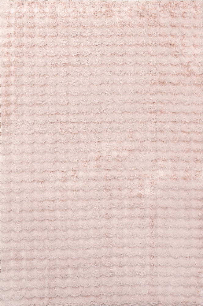 Bubble Blush Machine Washable Rug