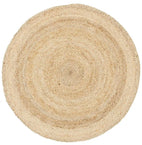 Atrium-Round Jute Natural Rug