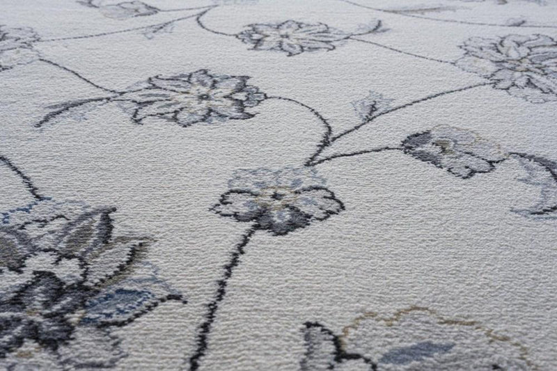 Nain Traditional Ivory Blue Rug