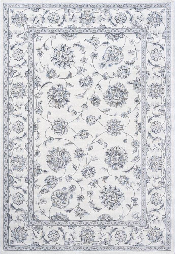 Nain Traditional Ivory Blue Rug