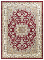 Granada 15 Red Traditional super thick Rug