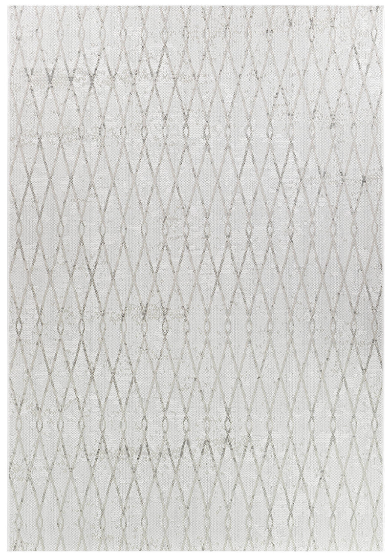 Alma 28 Cream Beige Outdoor Rug