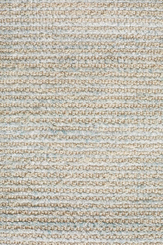 Allure Sky Blue Cotton Rayon Rug