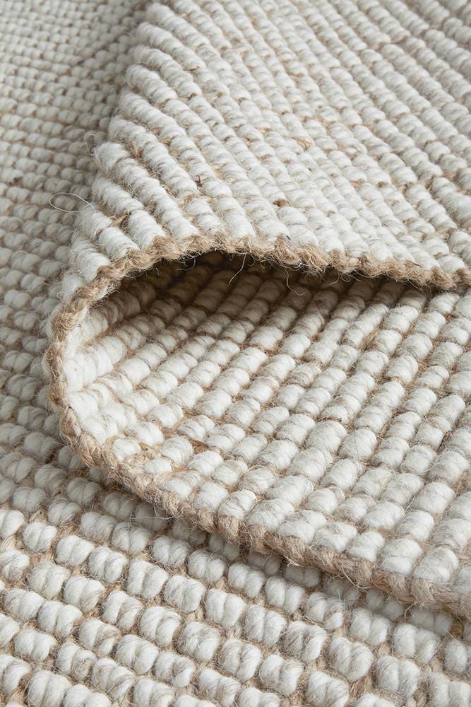 Arabella Natural Wool Jute Rug