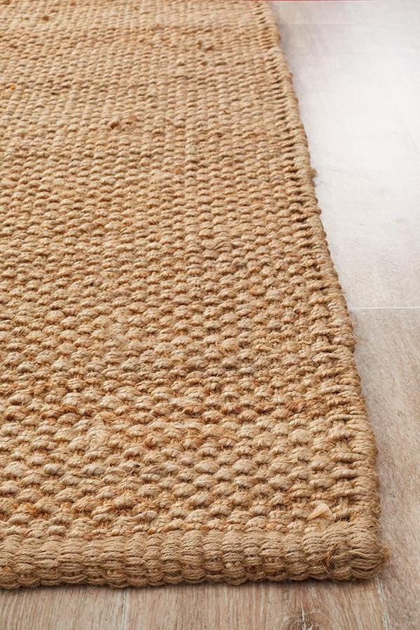 Natural Fiber Basket Weave Rug