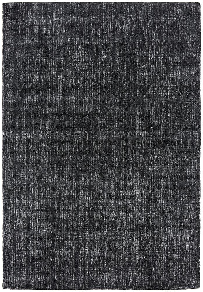 Azure Black Rug