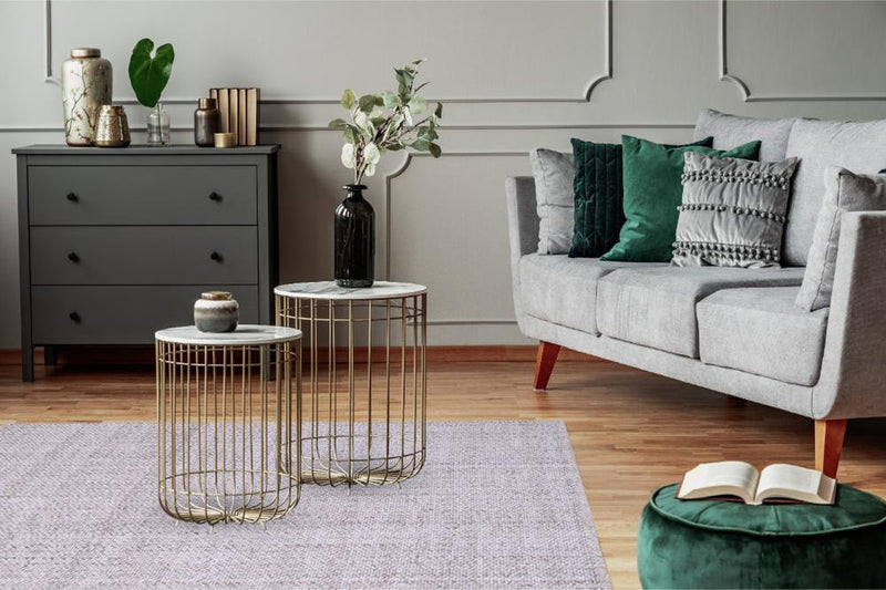 Basket Sand Wool Rug