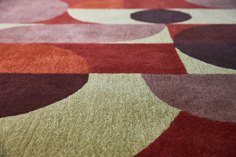 B&C Decor Cosmo Red Pale Green 95203