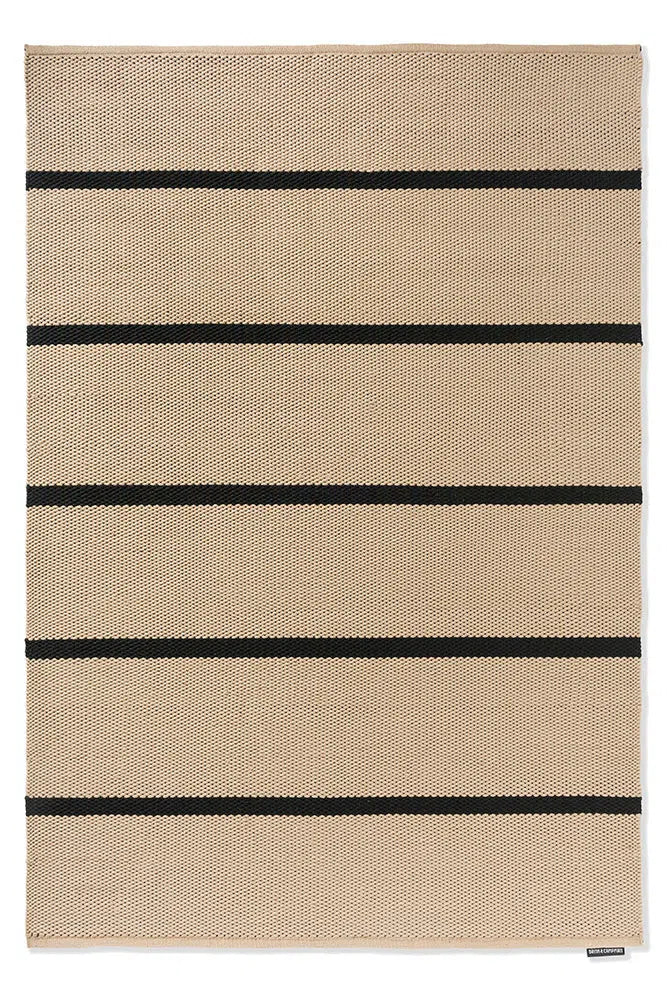 Brink & Campman Deck Charcoal Black Outdoor 496805 Rug