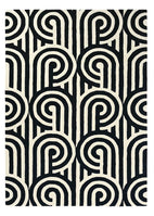 Florence Broadhurst Turnabouts Black 039205