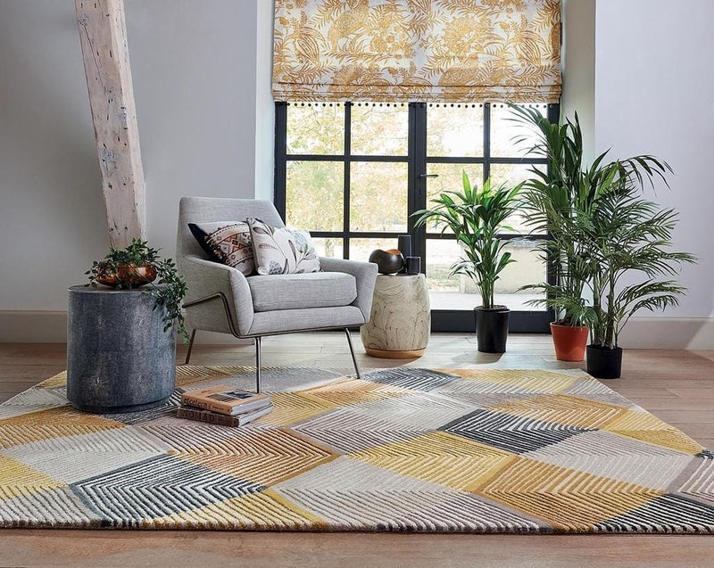 Harlequin Rhythym Saffron 40906 Rug