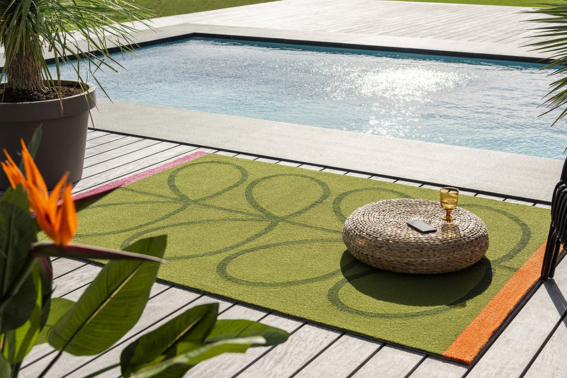 Orla Kiely Giant Linear Stem Seagrass Outdoor Rug 460607