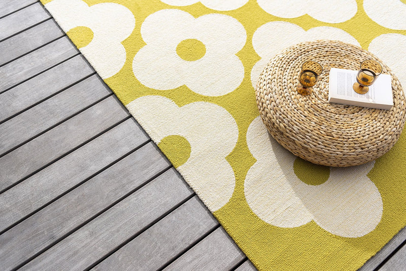 Orla Kiely Spot Flower Dandelion Outdoor Rug 460806