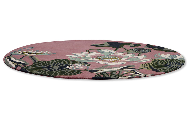 Wedgwood Waterlily Dusty Rose 038602 Round