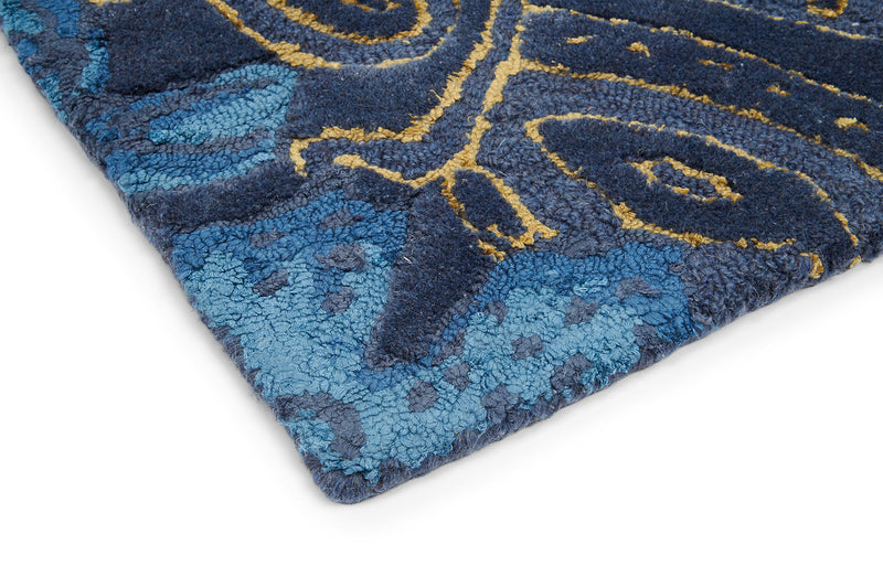 Wedgwood Fabled Floral Navy 37508 Rug