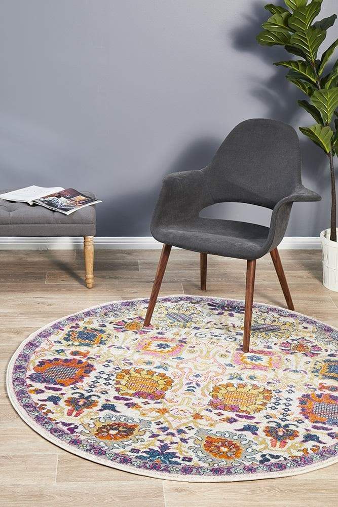 Babylon 206 Multi Round Rug