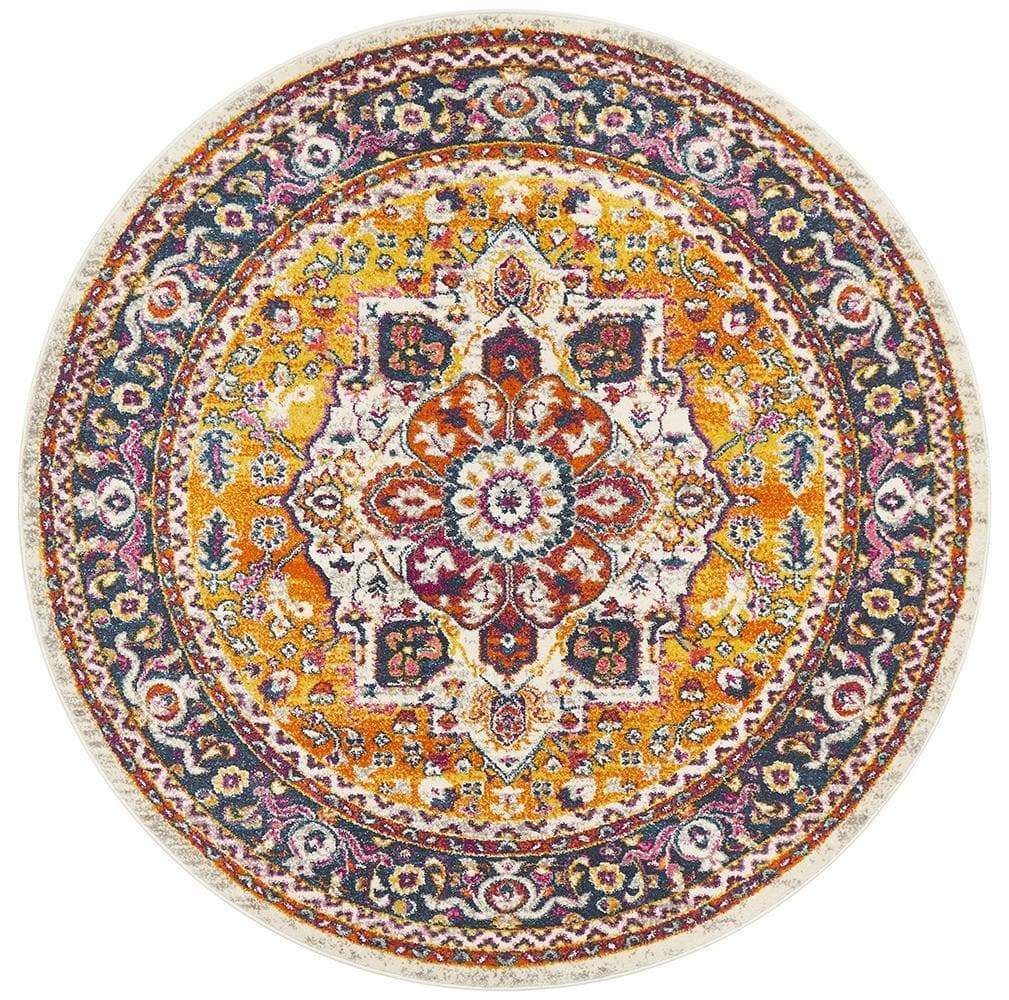 Babylon 207 Multi Round Rug