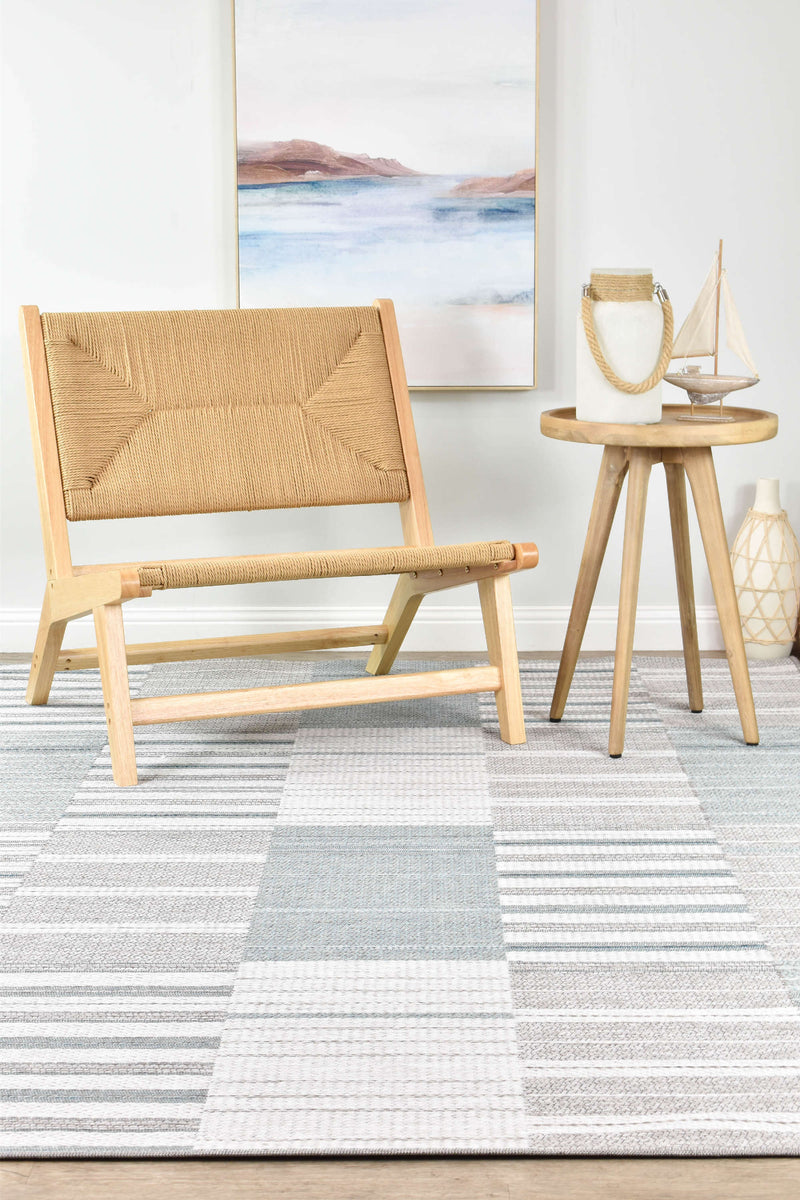 Vermont 54 Soft Blue Outdoor Rug