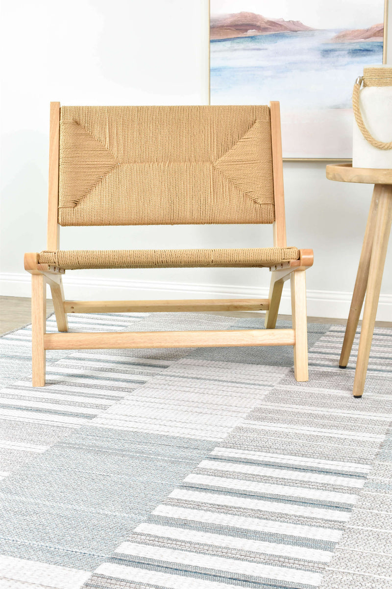 Vermont 54 Soft Blue Outdoor Rug