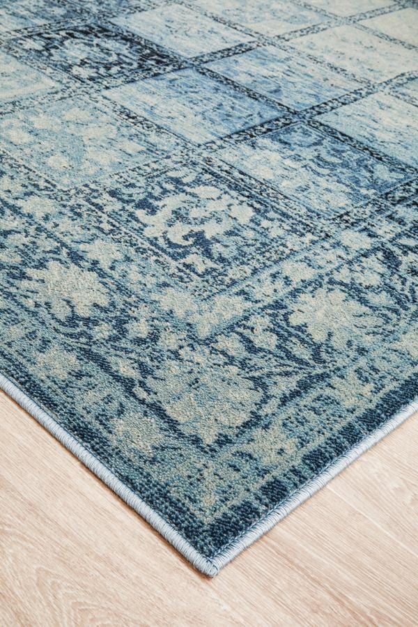 Heritage Paradise Navy Rug