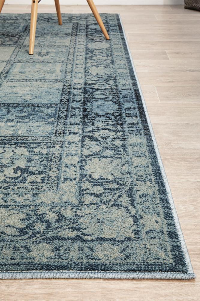 Heritage Paradise Navy Rug