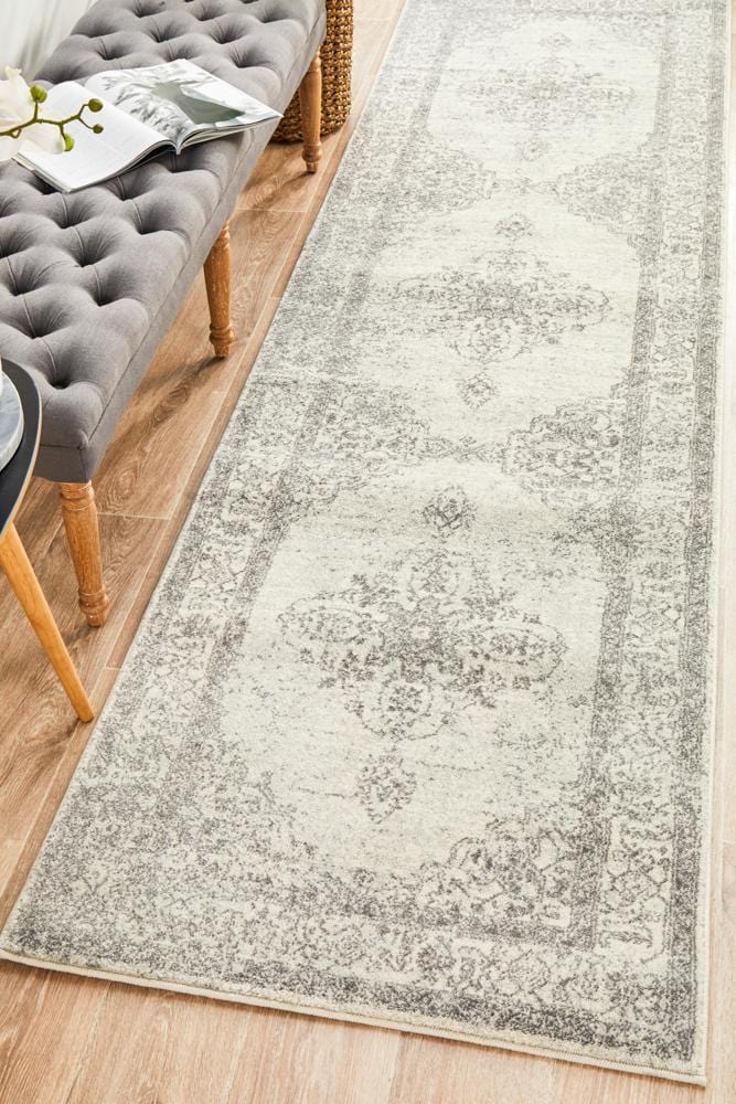 Century 977 Silver Runner Rug