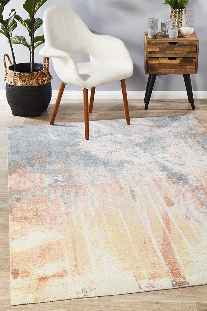 City Dreamy Ocean Modern Multi Rug