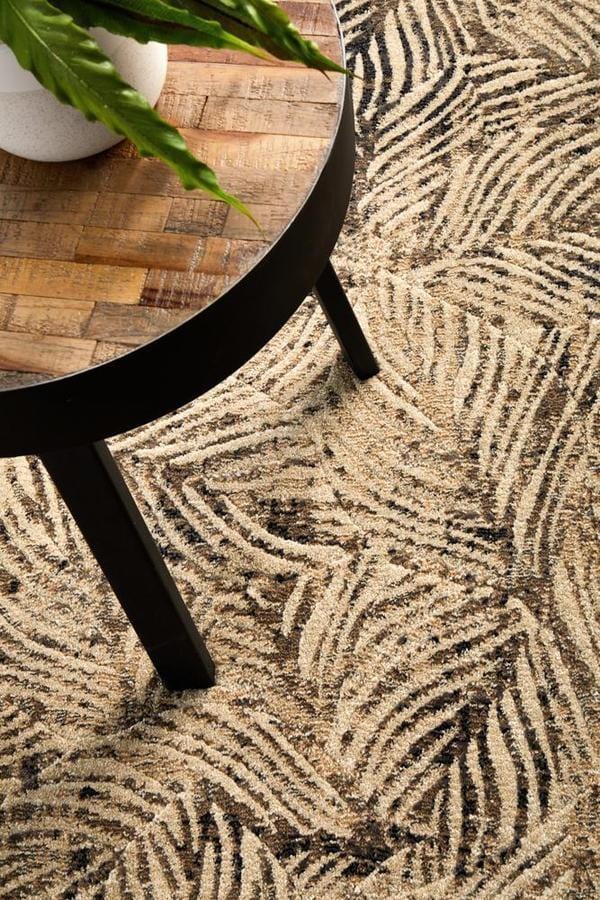 Artistic Nature Modern Charcoal Rug