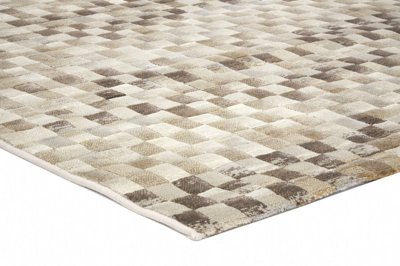 Eclipse 148 Chequer Rug