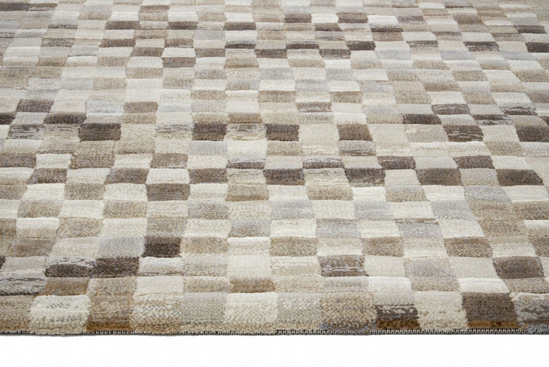 Eclipse 148 Chequer Rug