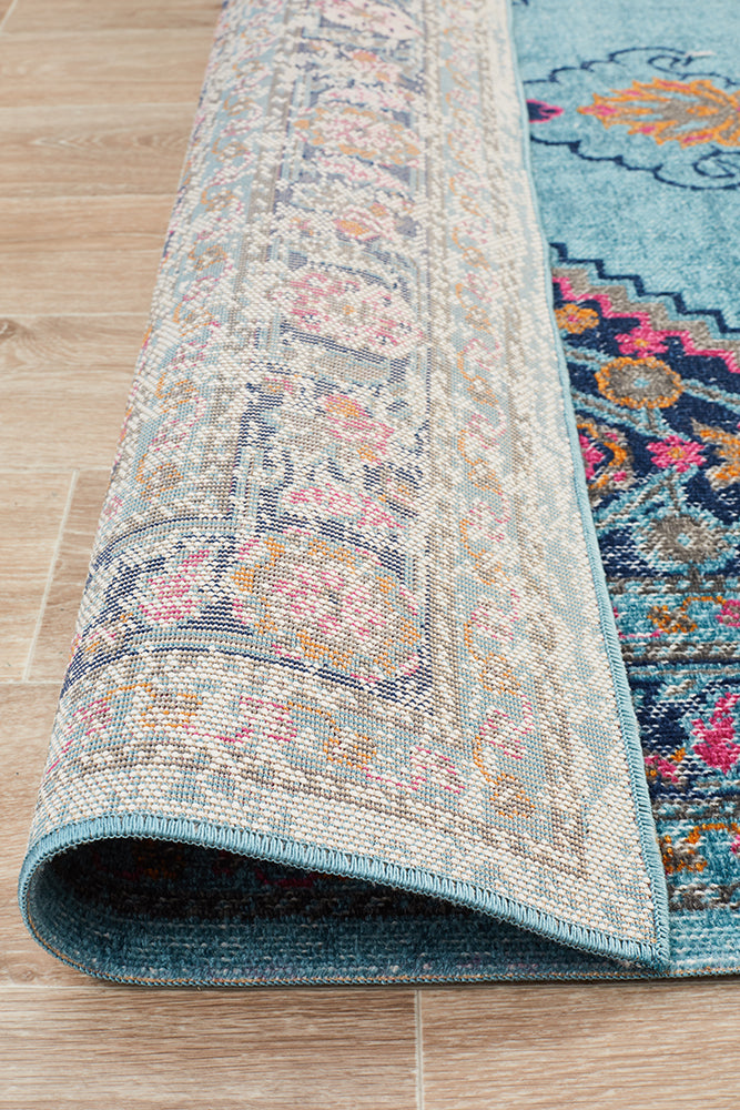 Whisper Diamond Blue Rug