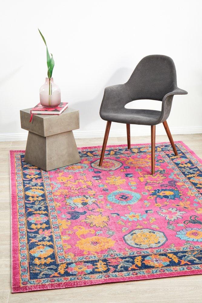 Whisper Corners Pink Rug
