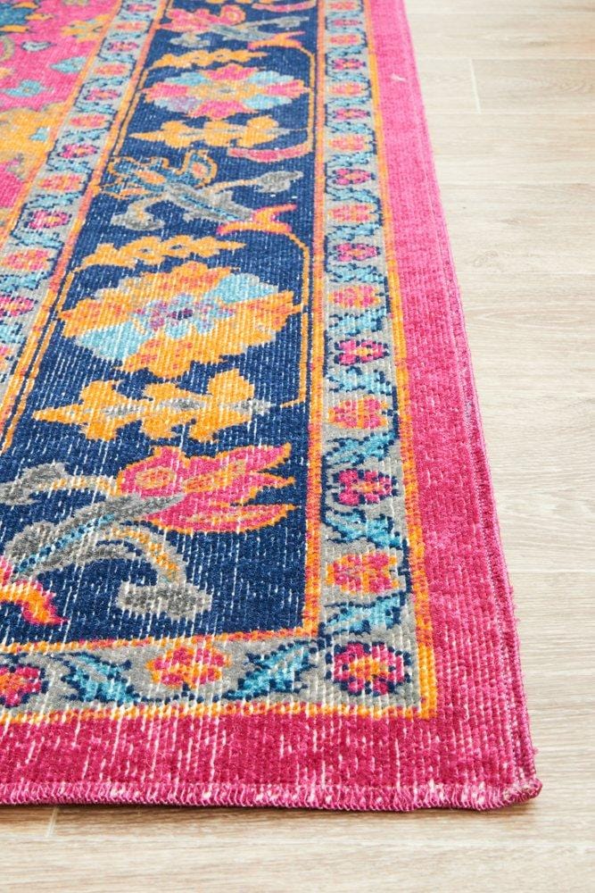 Whisper Corners Pink Rug