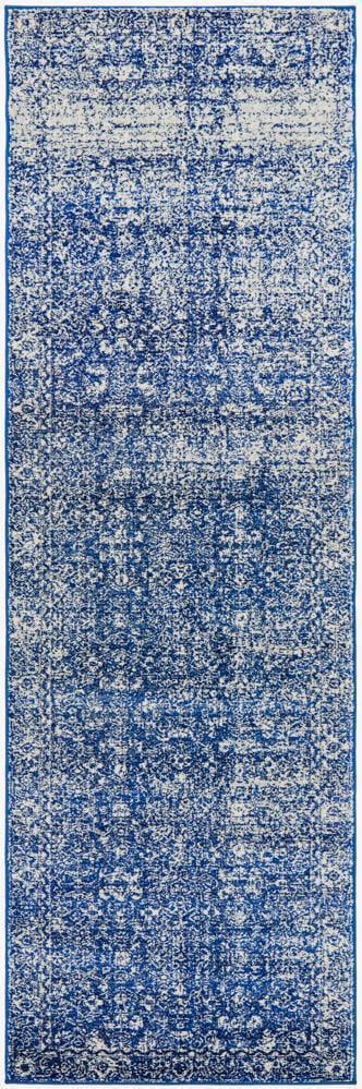 Evoke Oasis Navy Transitional Rug