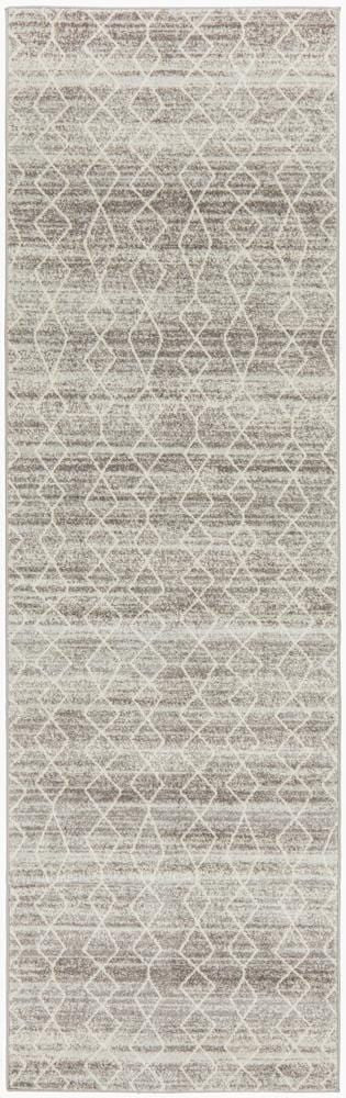 Evoke Remy Silver Transitional Runner Rug