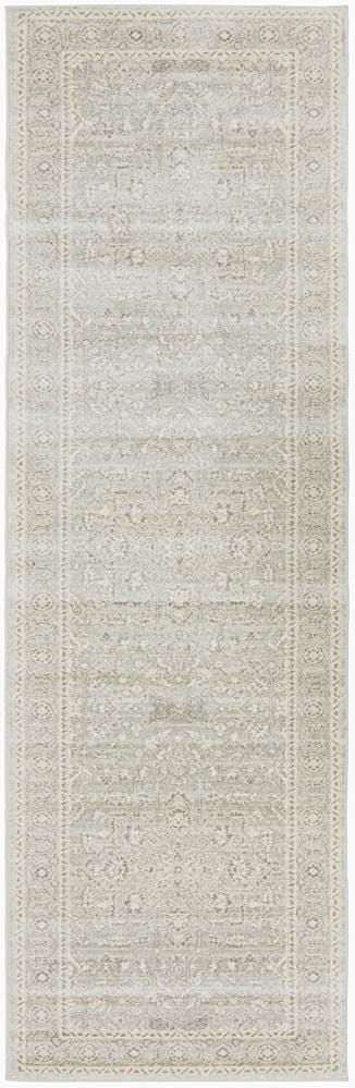Evoke Silver Flower Transitional Rug
