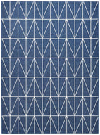 Nevada 694 Indoor Outdoor Blue Rug