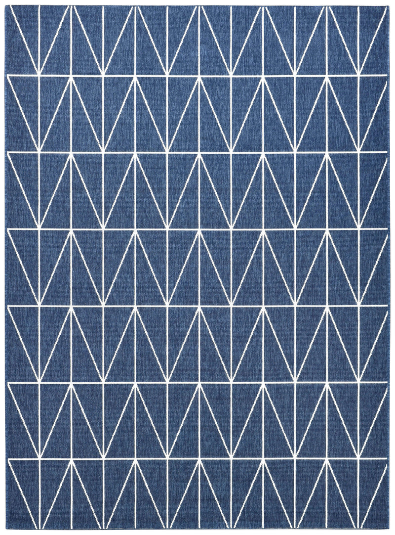 Nevada 694 Indoor Outdoor Blue Rug