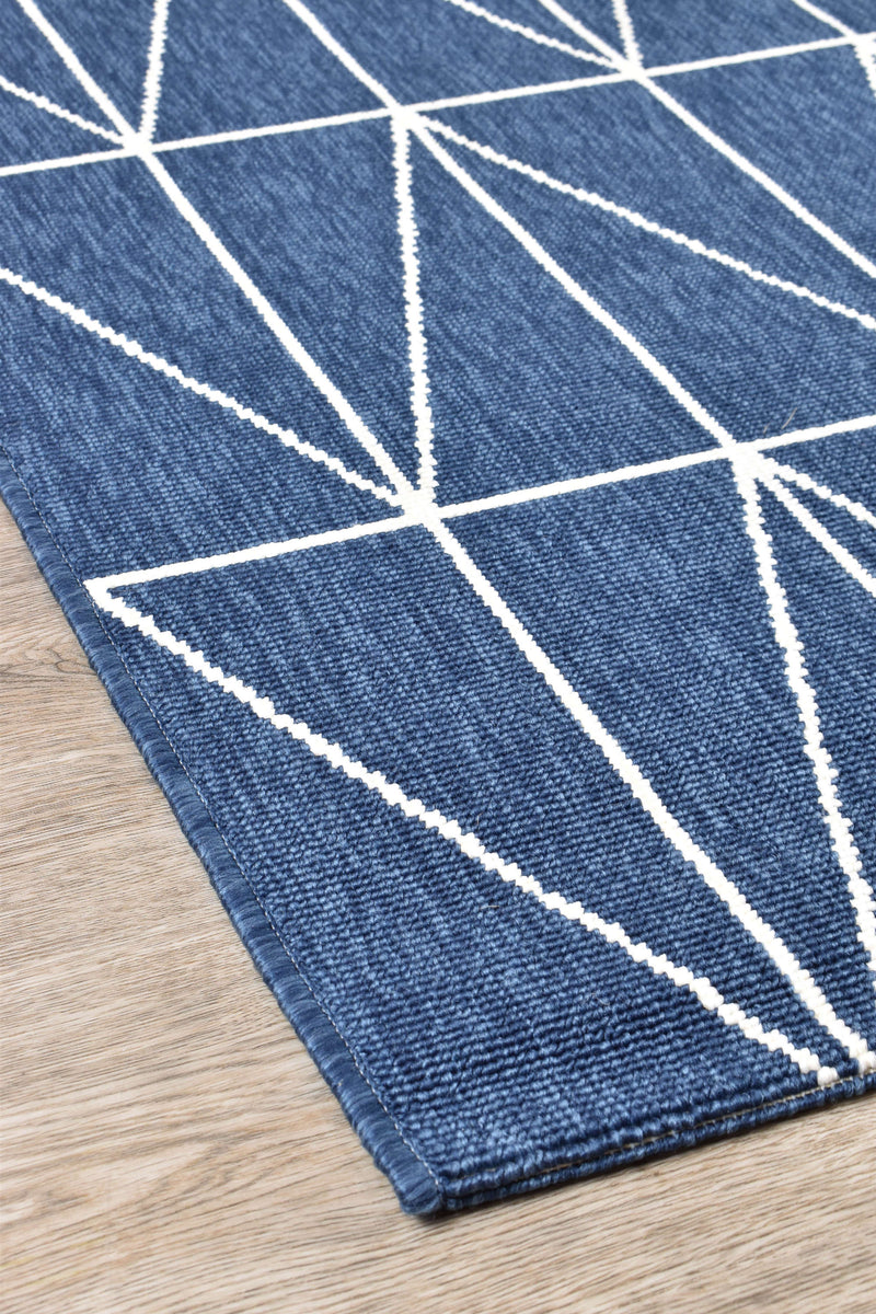 Nevada 694 Indoor Outdoor Blue Rug