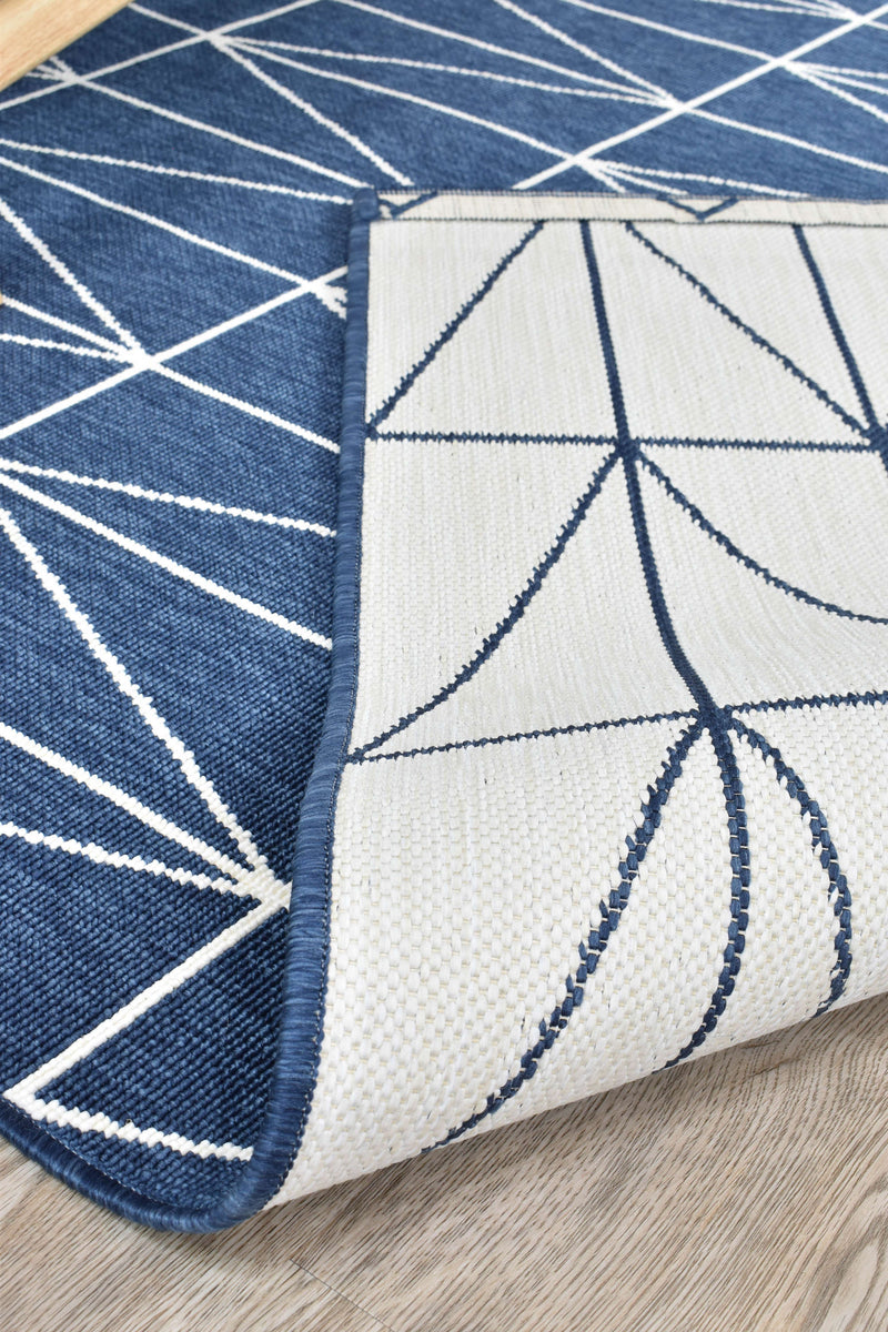 Nevada 694 Indoor Outdoor Blue Rug