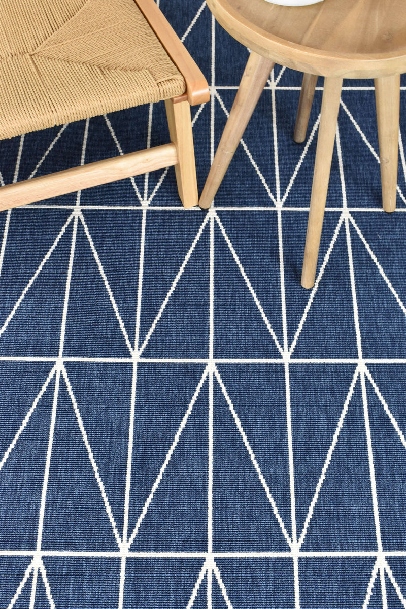 Nevada 694 Indoor Outdoor Blue Rug