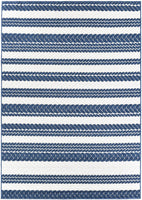 Nevada 994 Indoor Outdoor Blue White Rug