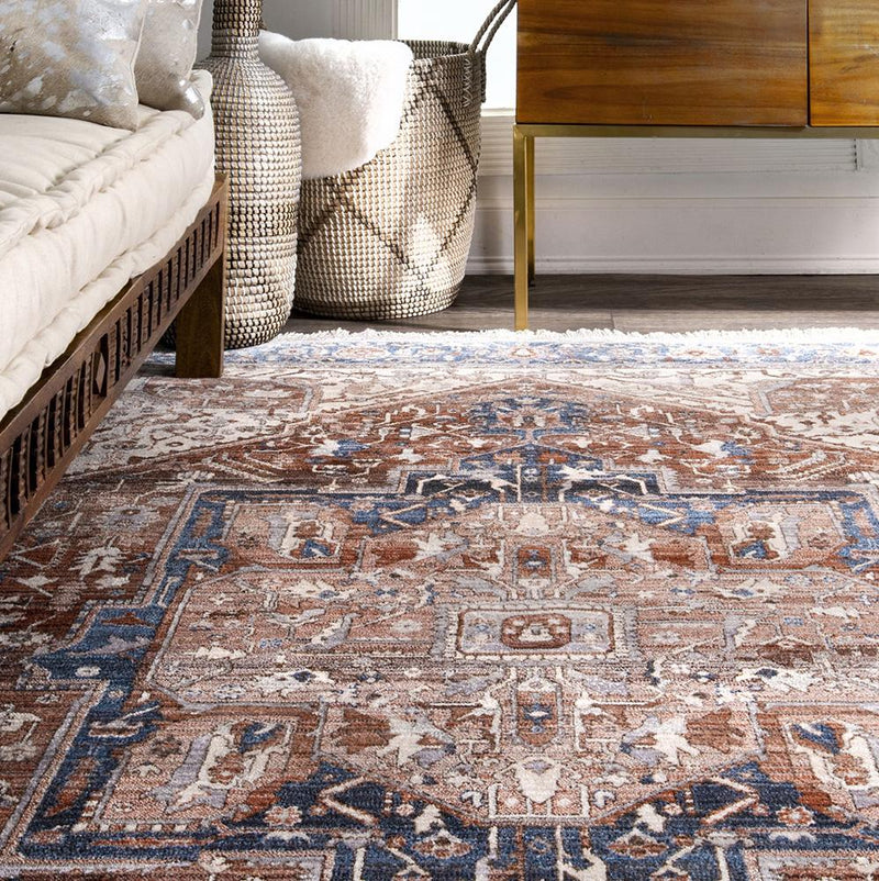 Heriz Hazelnut Traditional Rug