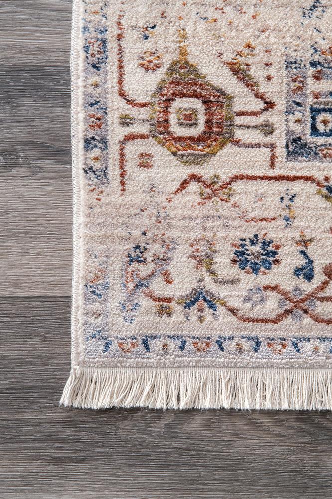Heriz Ivory Traditional Rug